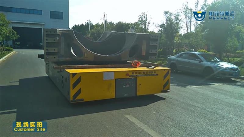 motorized die cart for plate transport 200 tons